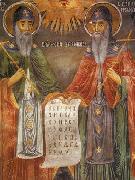 Zahari Zograf Saints Cyril and Methodius oil painting on canvas